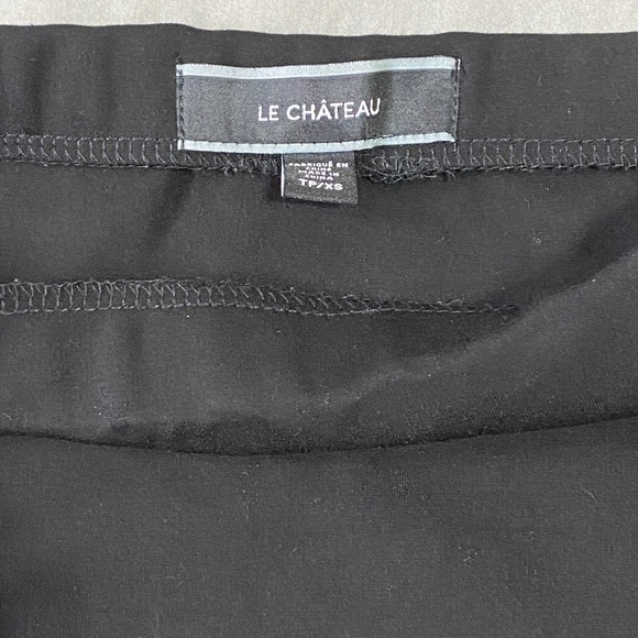 Le ChΓ’teau Pencil Skirt, Black, Extra Small - Picture 3 of 4